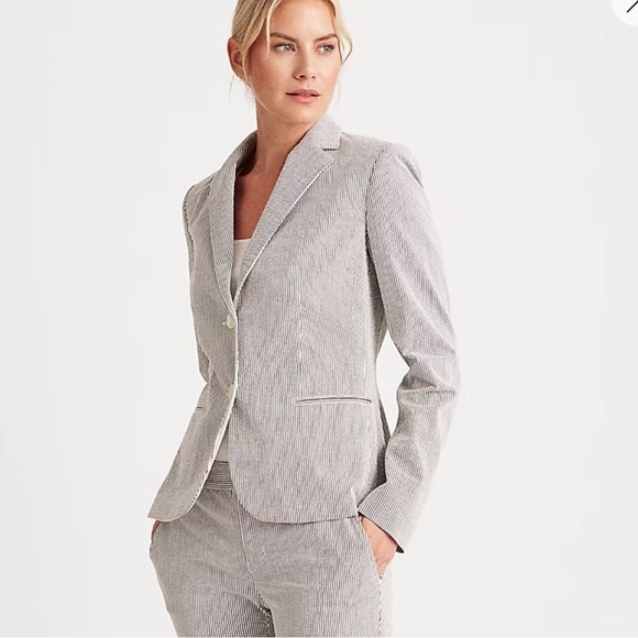 Ralph Lauren Seersucker blazer size 4 - Picture 3 of 16